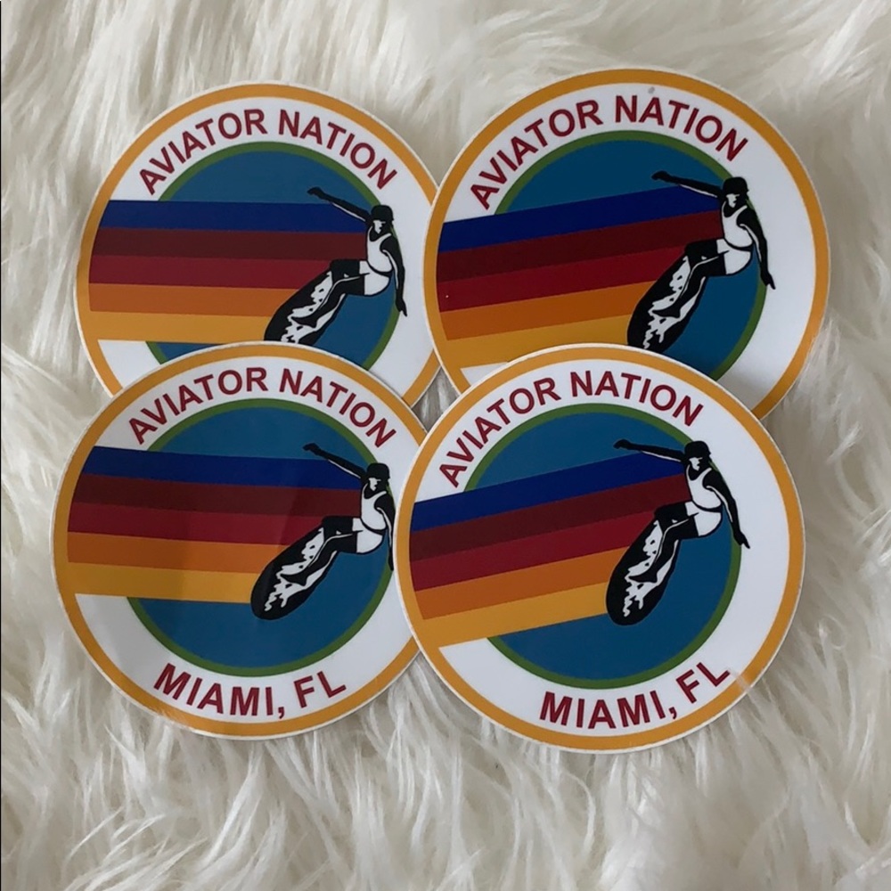 Aviator Nation stickers🏄🏼‍♂️🌈
